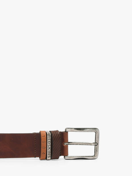 Ceinture Redskins Marron belt HELLS2 vue secondaire 1