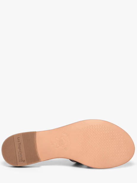 Mules Damia En Cuir Les tropeziennes Marron women DAMIA vue secondaire 4
