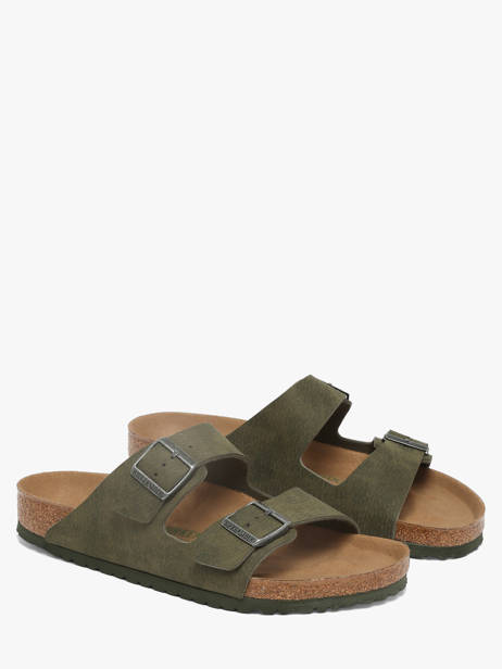 Mules Birkenstock Vert men 1024550 vue secondaire 2