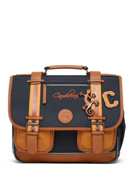 Cartable Enfant 2 Compartiments Vintage Urban Cameleon Bleu vintage urban CA35 vue secondaire 7
