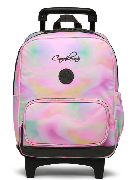 Sac A Dos à Roulettes 2 Compartiments Vintage Fantasy Cameleon Rose vintage fantasy SR40 vue secondaire 8