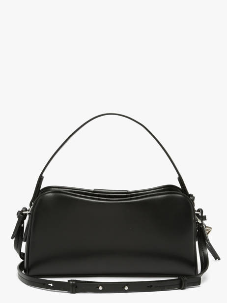 Sac Bandoulière Emblem Trio Calvin klein jeans Noir emblem trio 4F3370G vue secondaire 3