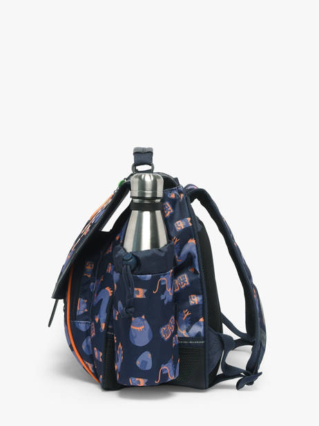 Cartable 2 Compartiments Tann's Bleu les fantaisies g 38155 vue secondaire 2