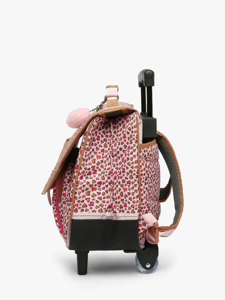 Cartable à Roulettes 2 Compartiments Tann's Multicolore les fantaisies f 42229 vue secondaire 2