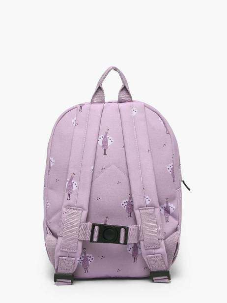 Mini Sac à Dos Trixie Violet animals 97 vue secondaire 4