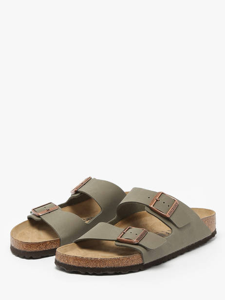Mules Arizona Birkenstock Vert men 151213 vue secondaire 2