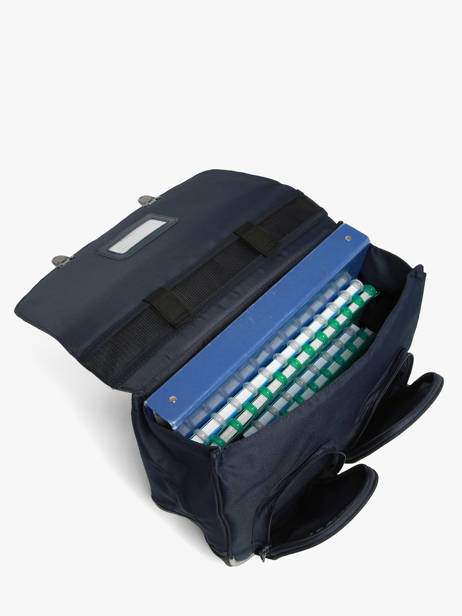 Cartable 1 Compartiment Tann's Bleu les fantaisies g 45151 vue secondaire 3