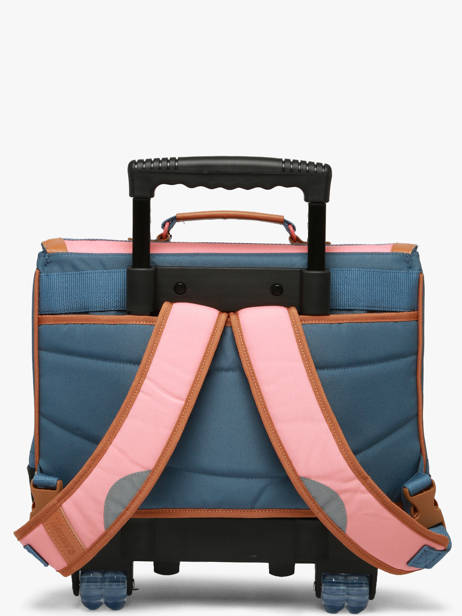 Cartable à Roulettes 2 Compartiments Tann's Rose les fantaisies f 42146 vue secondaire 4