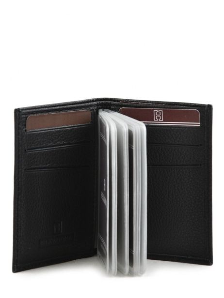 Porte-cartes Cuir Hexagona Noir confort 461007 vue secondaire 1