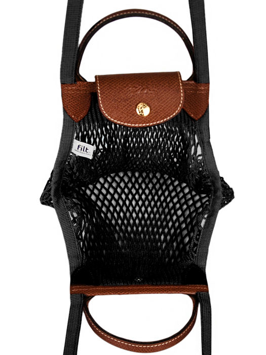 Longchamp Le pliage filet Besaces Noir