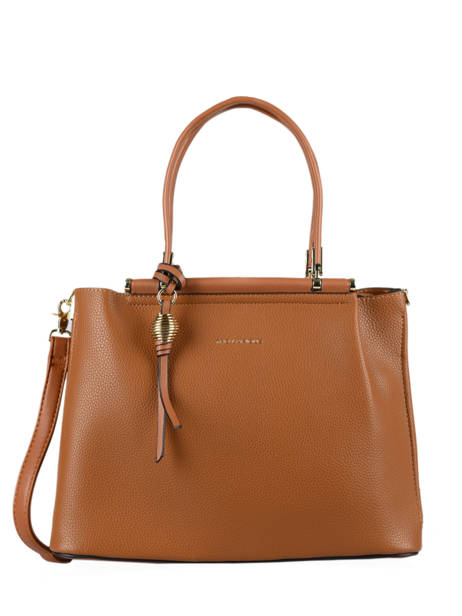 Sac à Main Azalie Ted lapidus Marron azalie TLHF9584