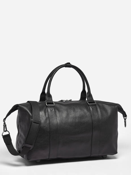 Cabin Duffle Bag Flandres In Leather Etrier Black flandres EFLA991S other view 5
