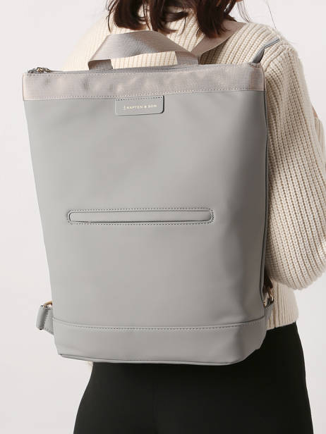 Sac Ã  Dos Business + Pc14'' Kapten and son Gris backpack UMEA vue secondaire 1