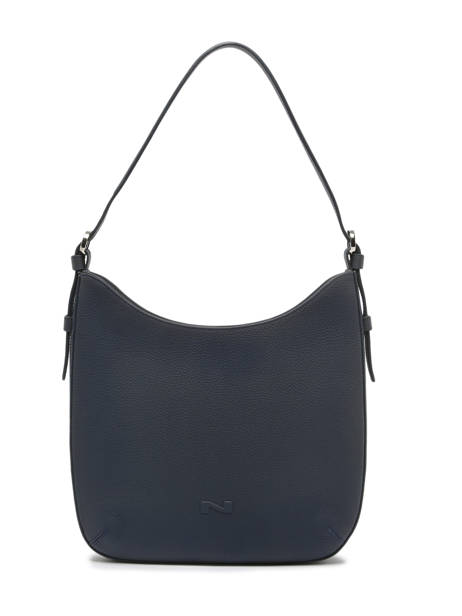 Sac Porté épaule Rumba Cuir Nathan baume Bleu nathan 53