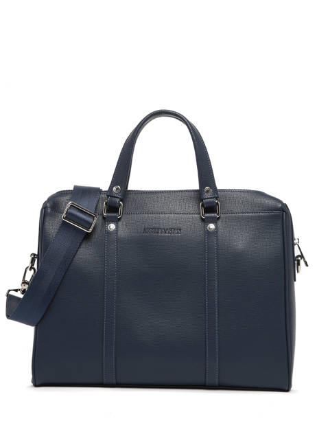 Porte Documents (main) Arthur & aston Bleu nelson 1
