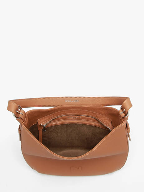 Sac Porté épaule Rumba Cuir Nathan baume Marron nathan 53 vue secondaire 3
