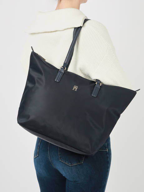 Sac Porté épaule Poppy Tommy hilfiger Bleu poppy AW15639 vue secondaire 1